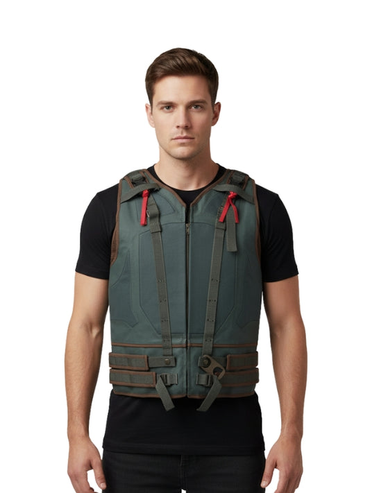 Bane PU Leather Vest Halloween Costume