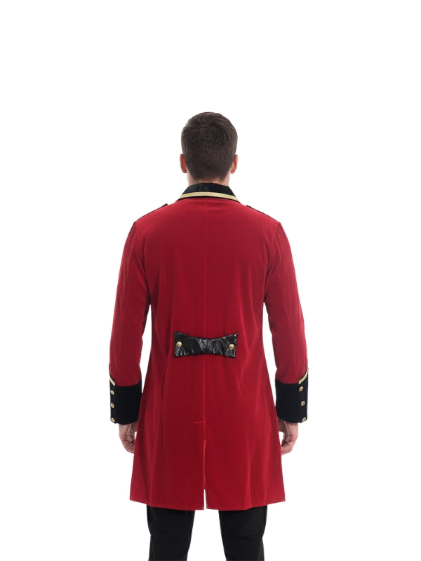 Captain Jack Sparrow Pirates Halloween Red Coat