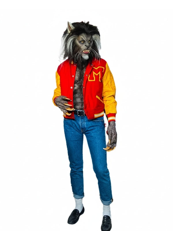Heidi klum 18th Annual Halloween Red And Yellow Jacket