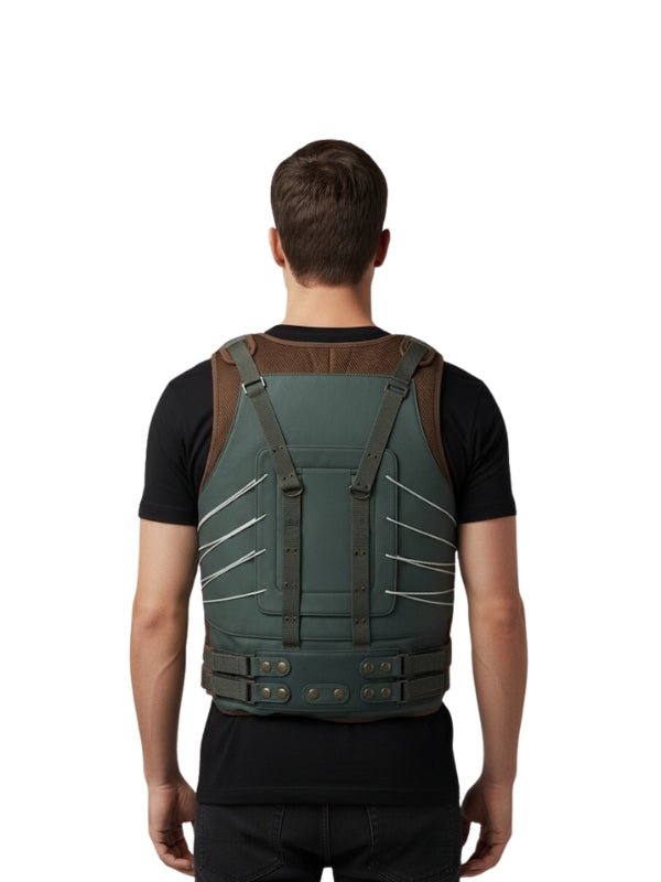 Bane PU Leather Vest Halloween Costume
