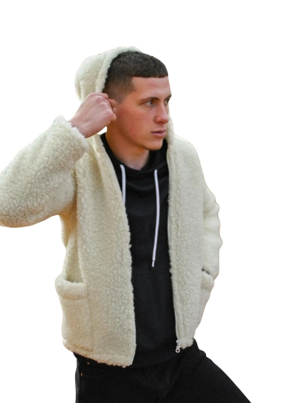 Men's Sheep’s Wool Lambswool Merino Jacket