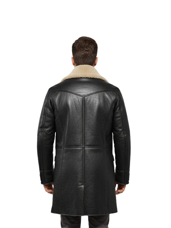 Bane's Leather Coat from The Dark Knight Rises - Real Sheepskin