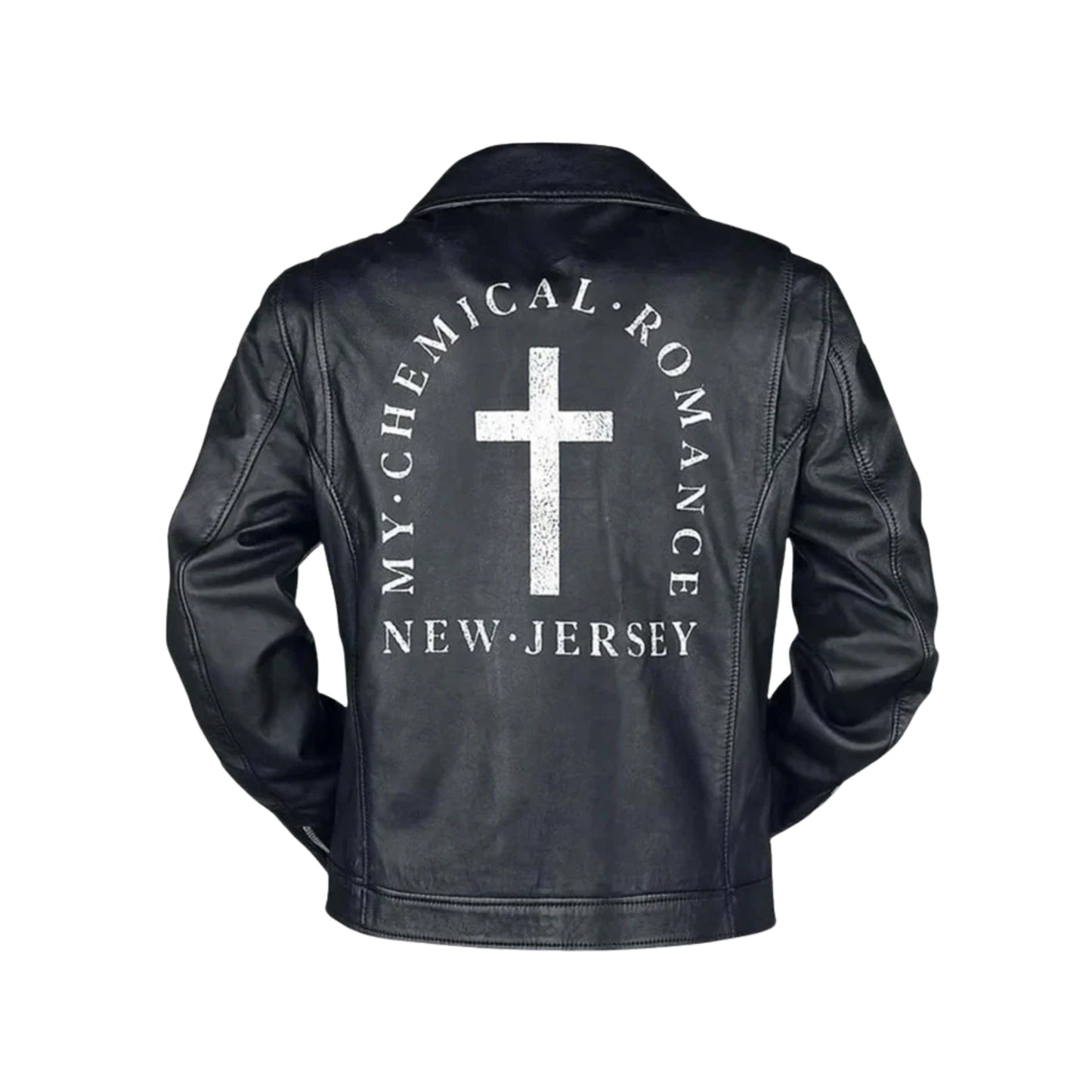 Black Biker Valve Leather Jacket – Classic Motorcycle Riding Style