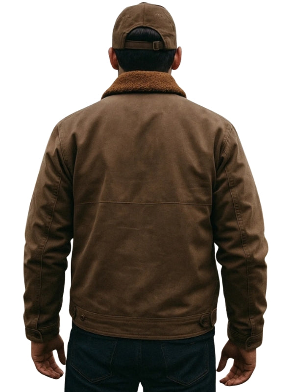 Men's Waxed Cotton Deck Jacket