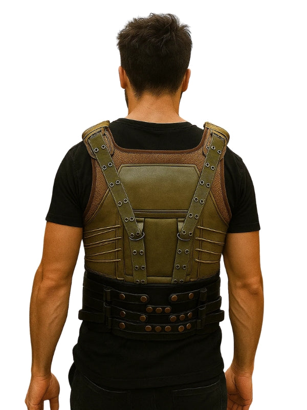 Dark Knight Rises Bane Vest - Military Green Tactical Jacket-Official Style Vest