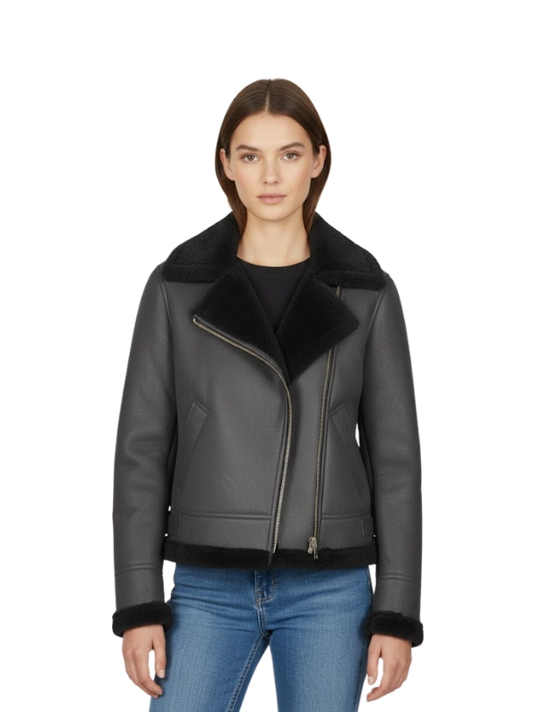 Women's B3 Aviator Grey Bomber jacket