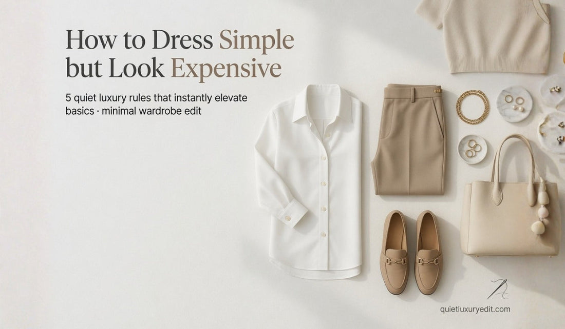 How to Dress Simple but Look Expensive