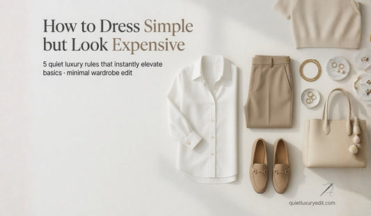 How to Dress Simple but Look Expensive