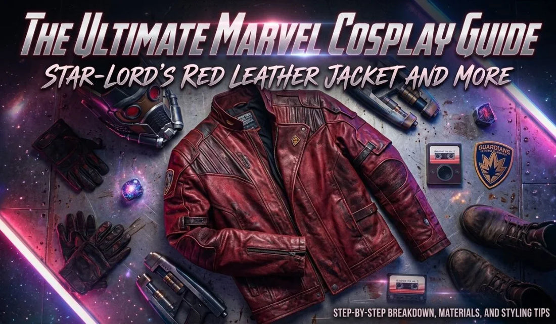 The Ultimate Marvel Cosplay Guide: Star-Lord’s Red Leather Jacket And More