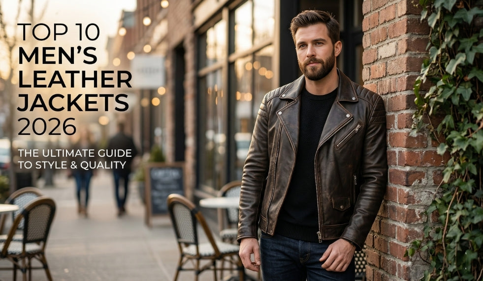 Top 10 Men’s Leather Jackets 2026
