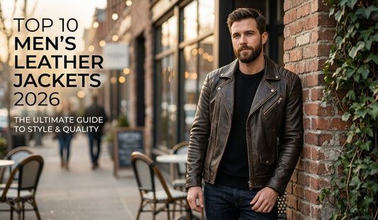 Top 10 Men’s Leather Jackets 2026