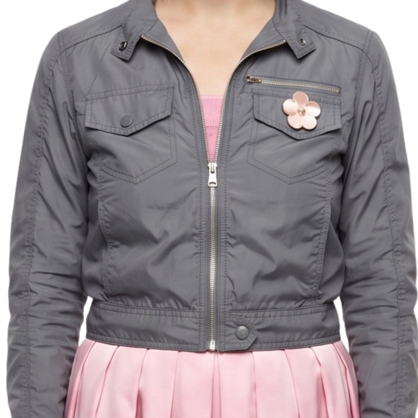 Doctor Who Season 2 Rose Tyler Grey Jacket