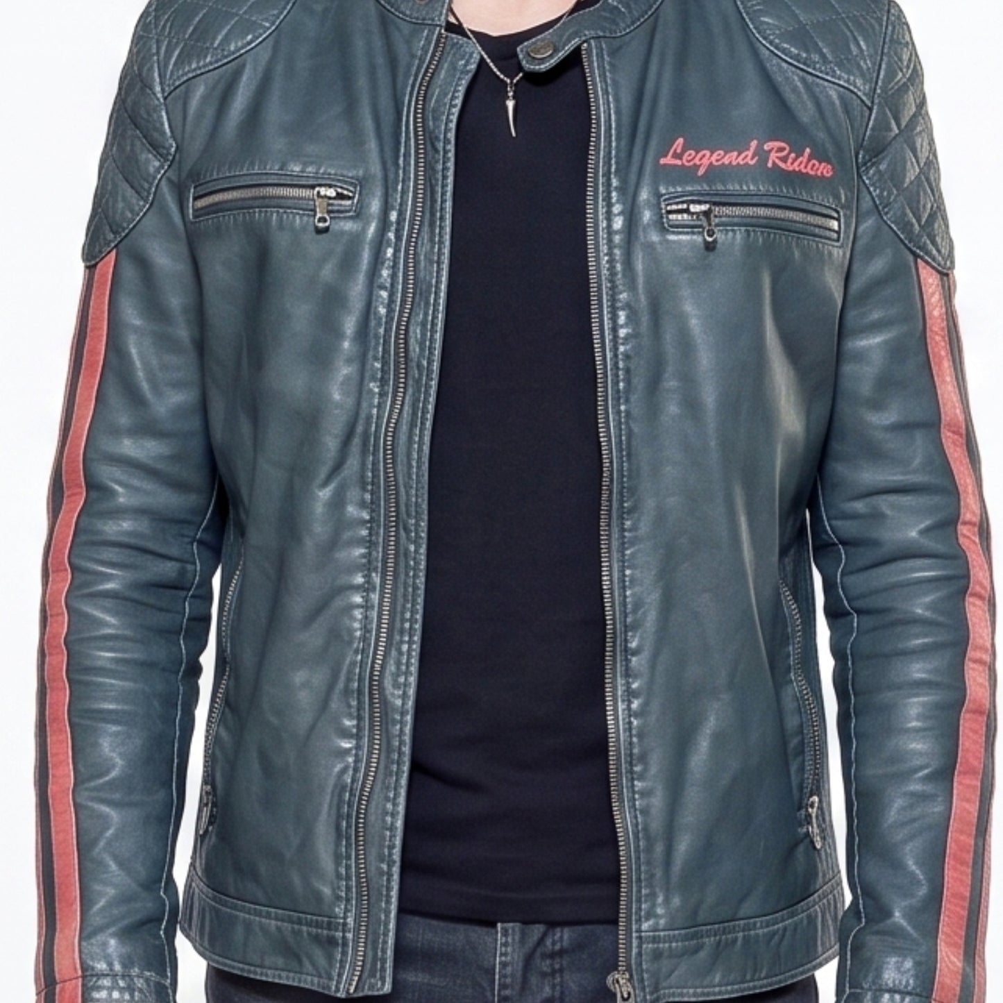 Jaime Lorente Elite S04 Fernando Cafe Racer Jacket Buy Today