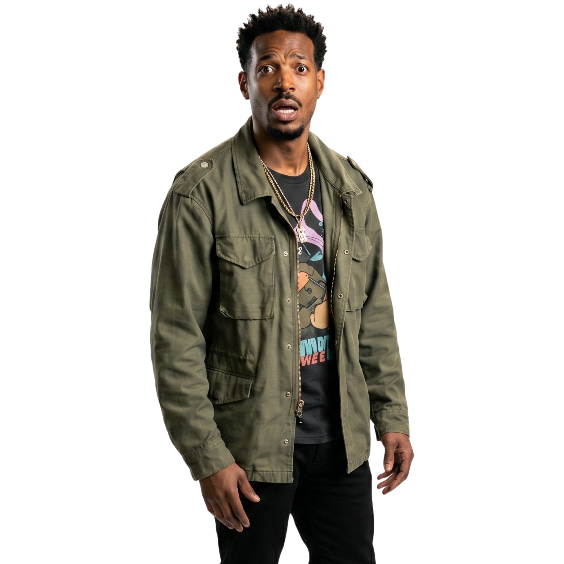 Scary Movie Marlon Wayans Green Jacket Buy Now