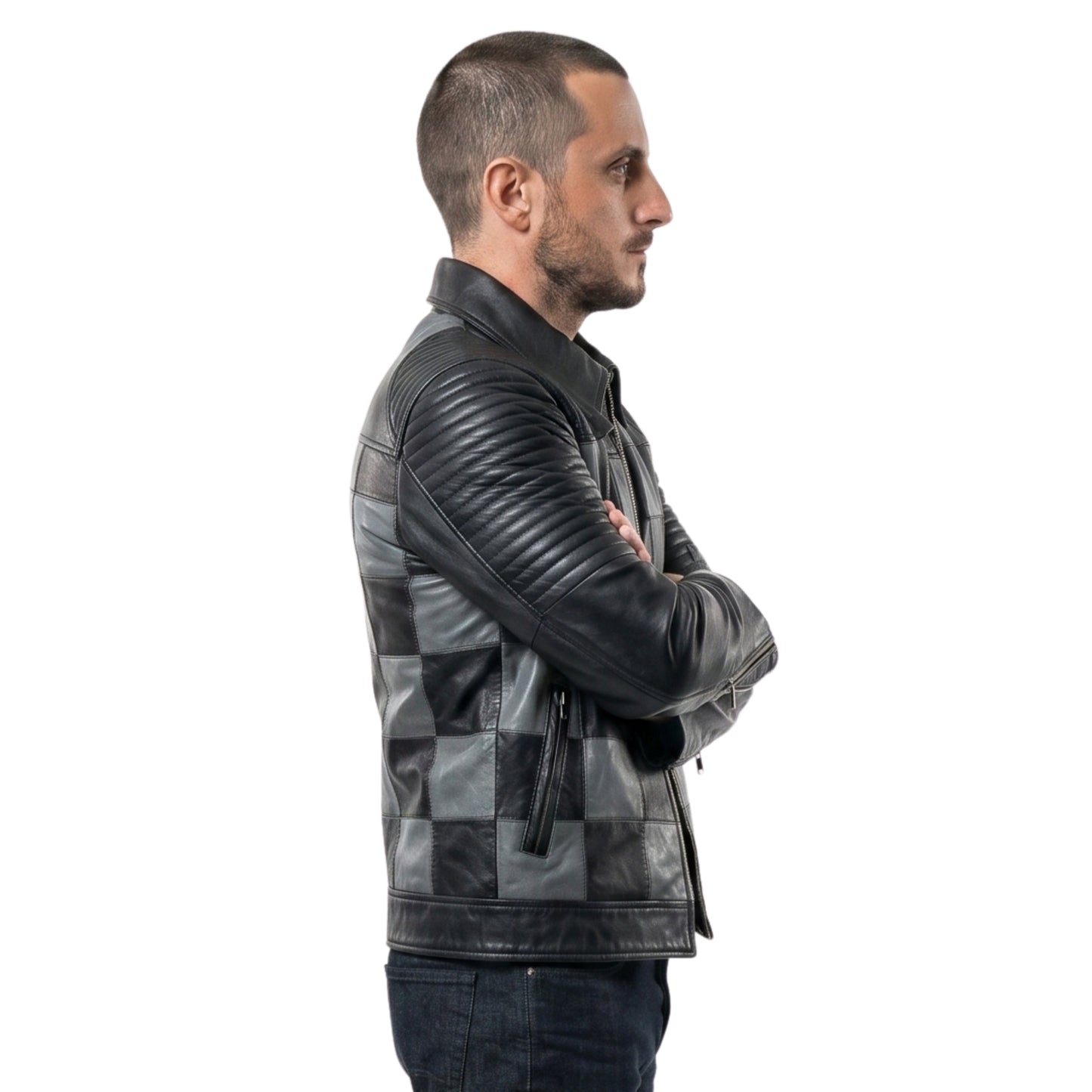 The Boys S05 Tomer Capone Black Leather Jacket Shop Now