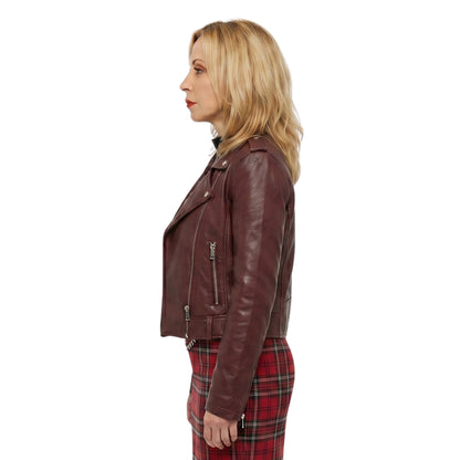 Tiggy Sullivan Pretty Hard Cases Tara Strong Leather Jacket