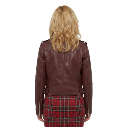 Tiggy Sullivan Pretty Hard Cases Tara Strong Leather Jacket