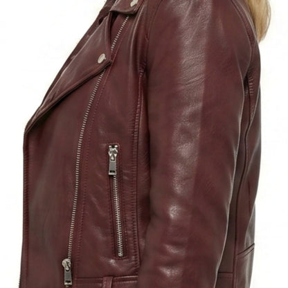 Tiggy Sullivan Pretty Hard Cases Tara Strong Leather Jacket