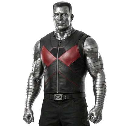 Stefan Kapičić Deadpool Colossus Leather Vest