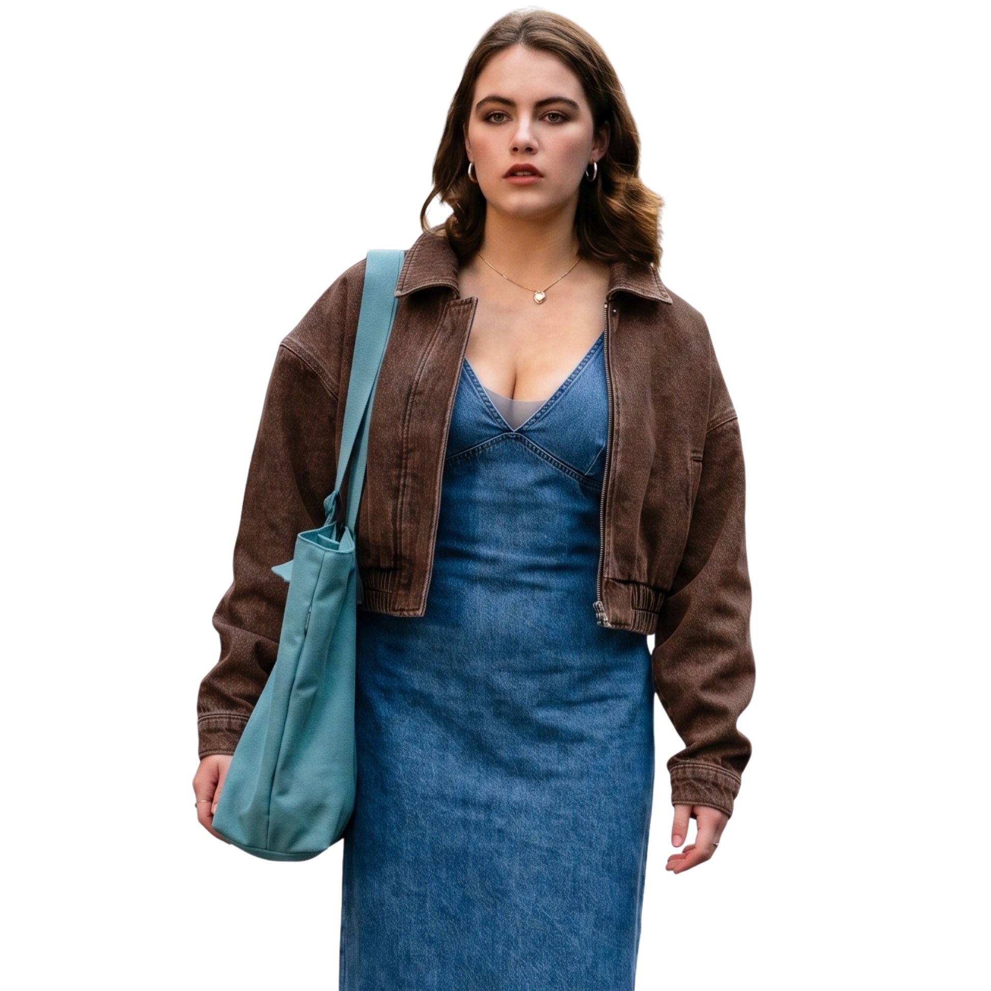 Off Campus S01 Hannah Wells Brown Suede Jacket Buy Now