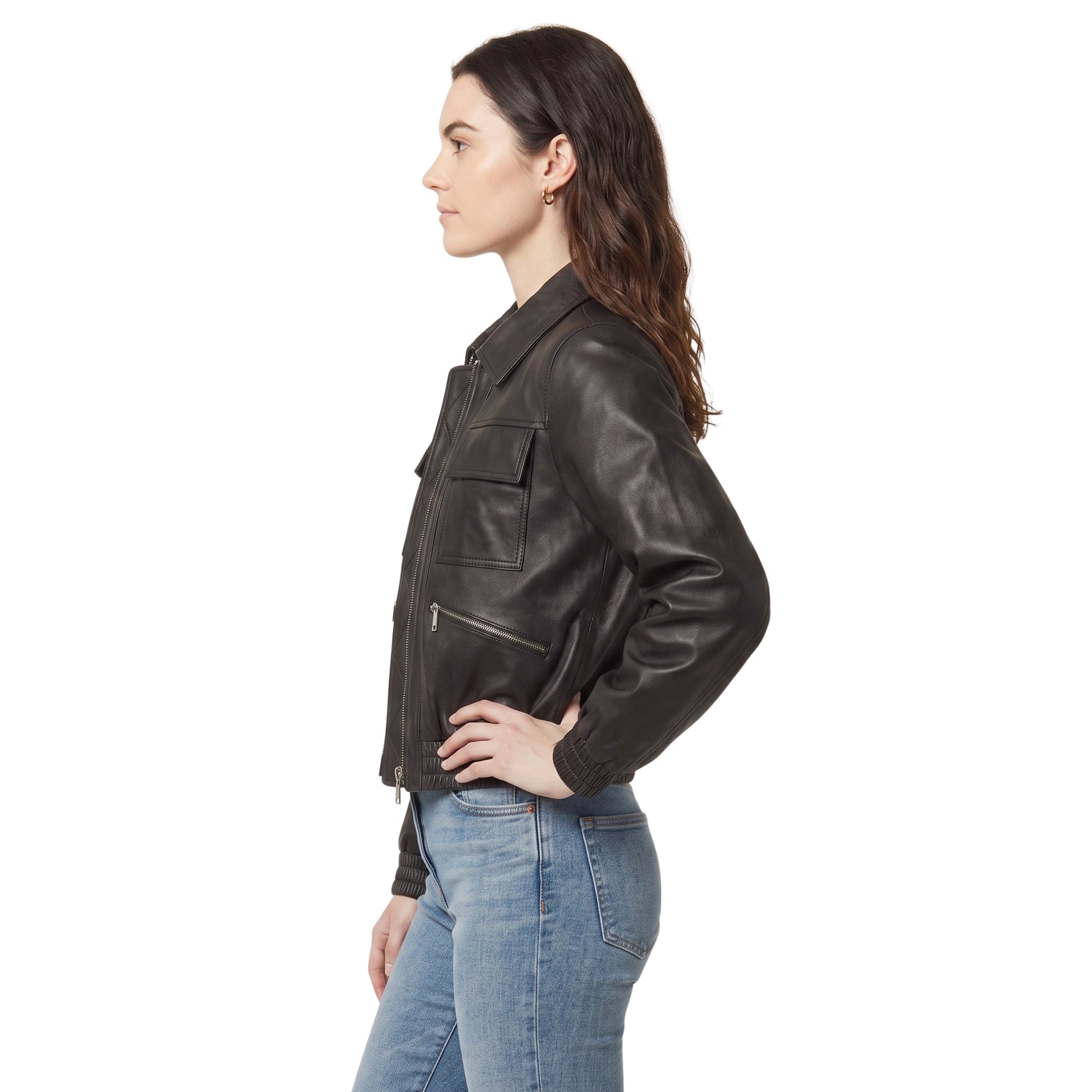 Uraban Edge Lambskin Bomber Jacket Order Now