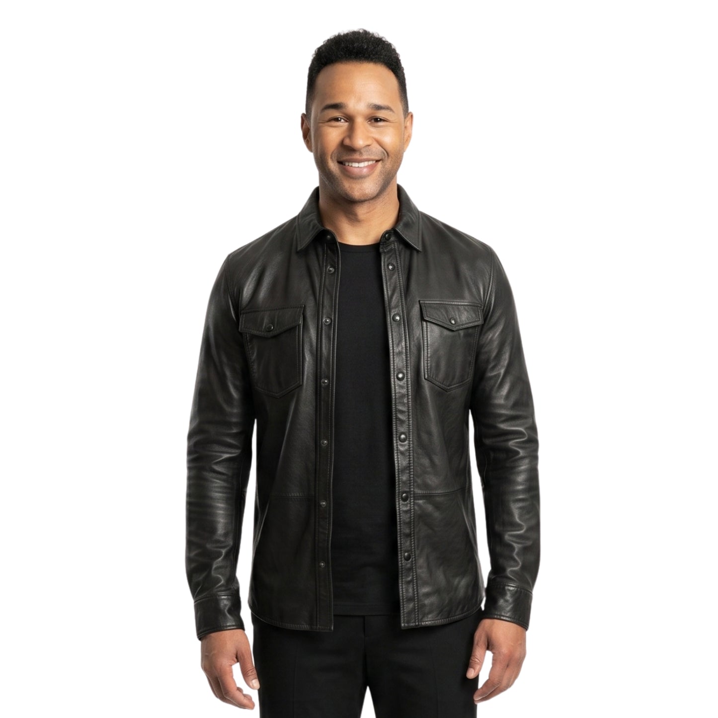 High School Musical The Series S03 Corbin Bleu Black Leather Jacket