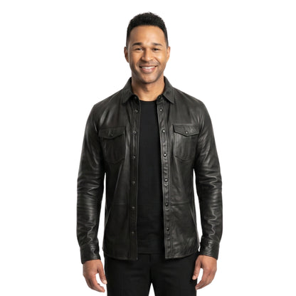 High School Musical The Series S03 Corbin Bleu Black Leather Jacket