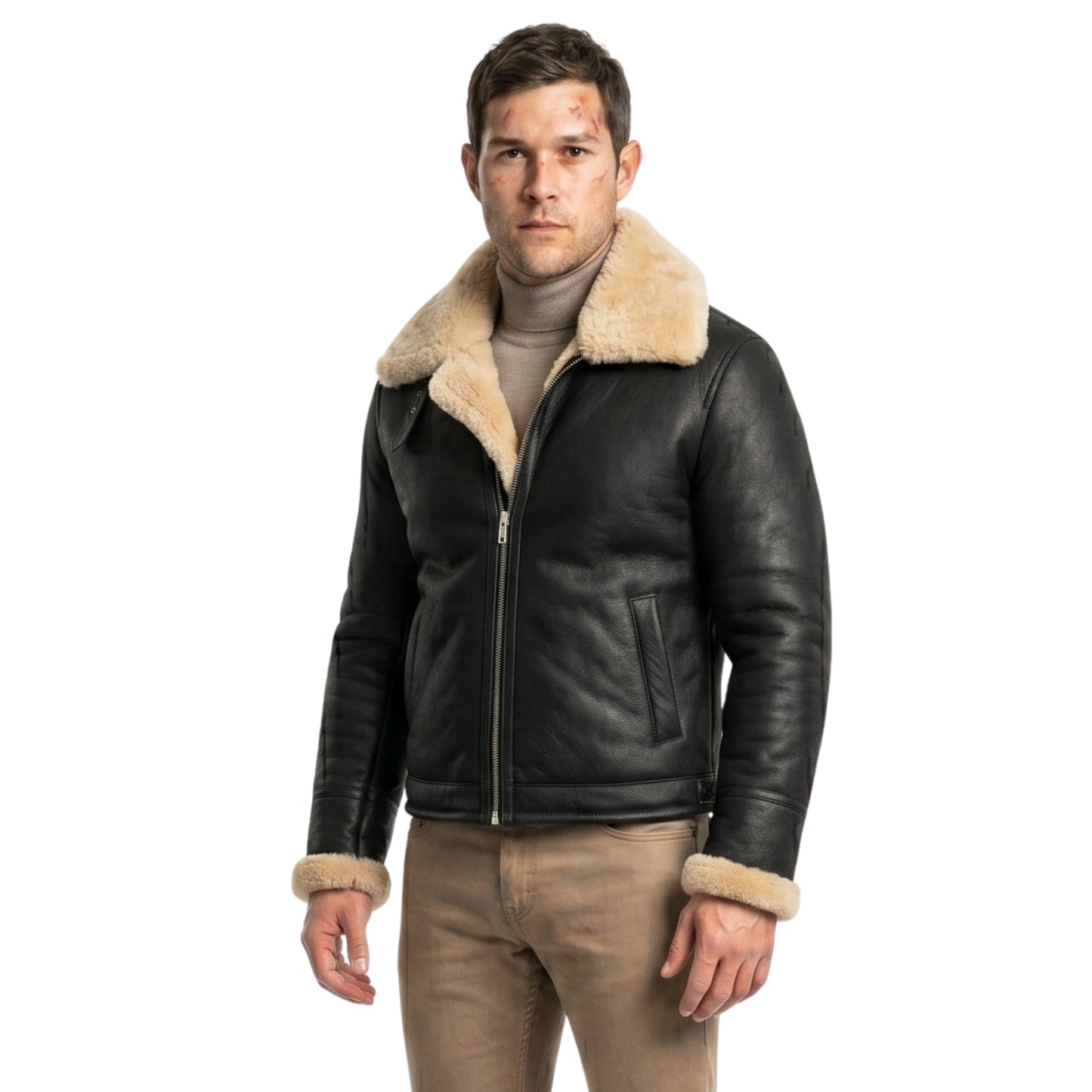 The Boys S05 Bombsight Shearling Leather Jacket Buy Now