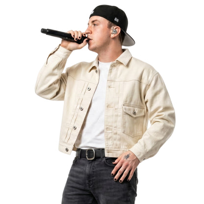 A Perfect World Tour The Kid LAROI Suede Leather Jacket Buy Now