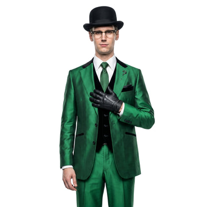 Cory Michael Smith Gotham Green Blazer Suit