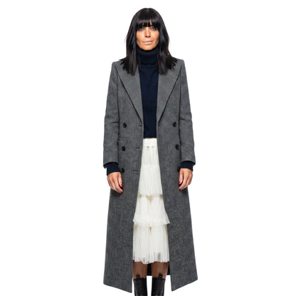 The Traitors UK S02 Claudia Winkleman Grey Coat