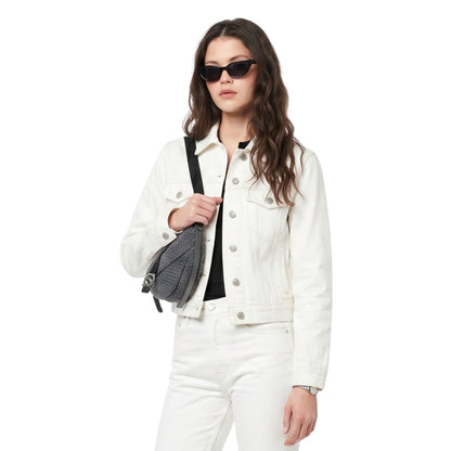 NYC Ella Hunt Denim White Jacket Buy Now