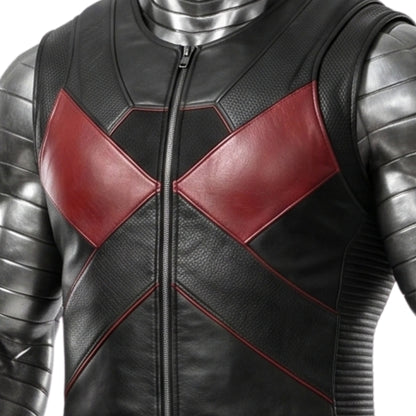Stefan Kapičić Deadpool Colossus Leather Vest