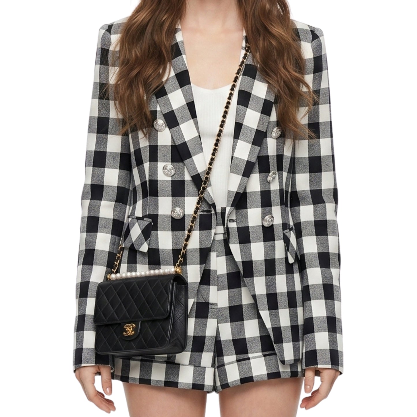 Emily in Paris Emily Cooper Plaid Blazer Jacket