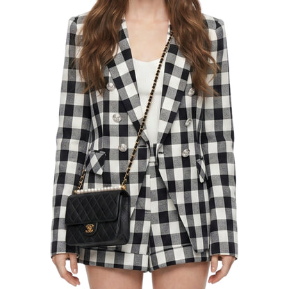 Emily in Paris Emily Cooper Plaid Blazer Jacket