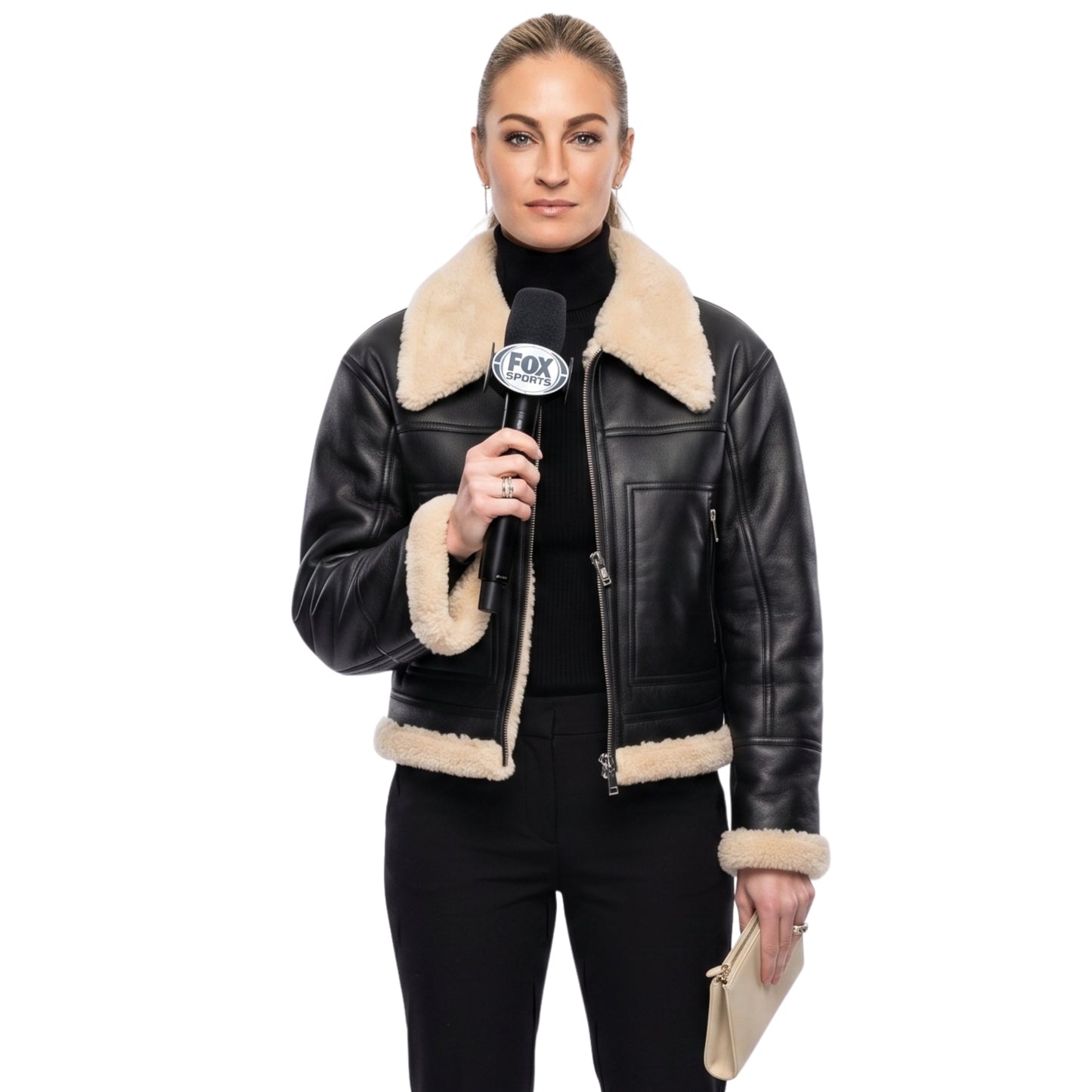 Super Bowl Erin Andrews Jacket