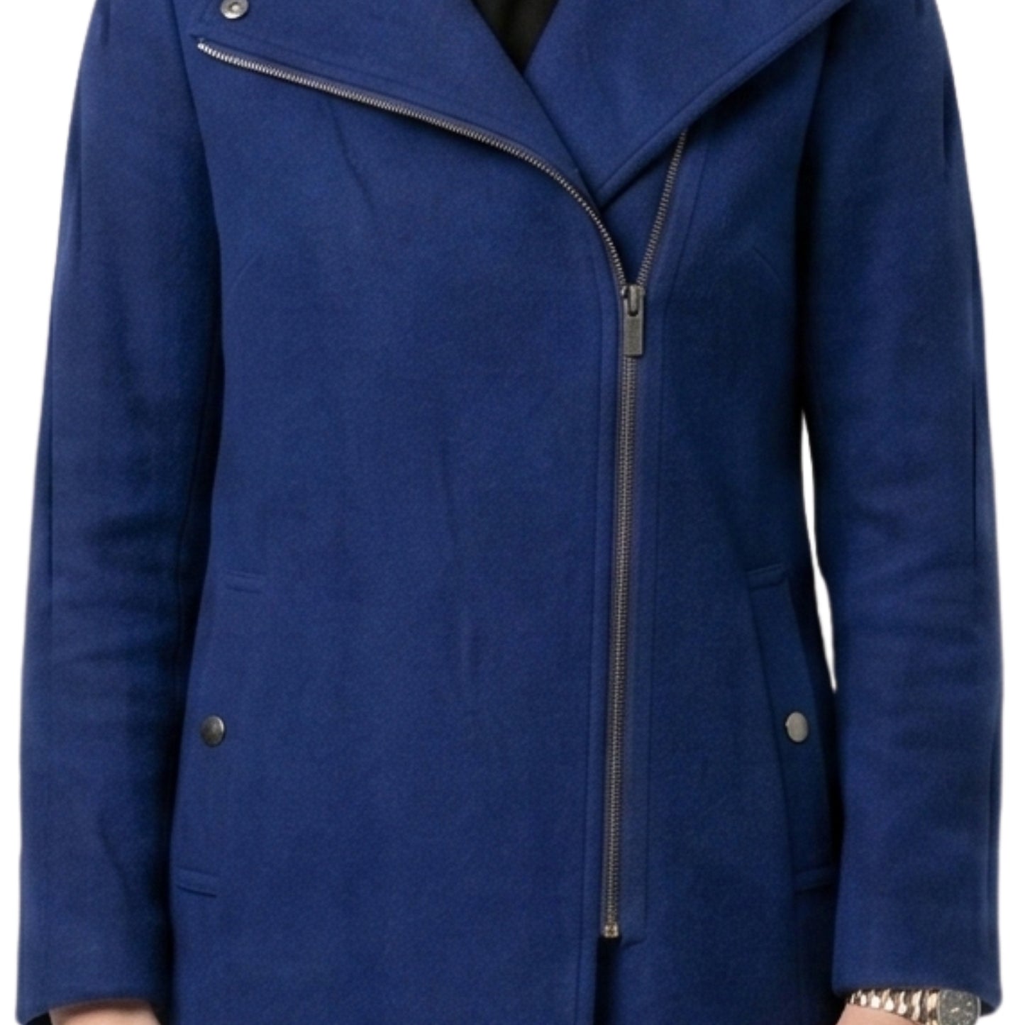 Jessy Schram Mystic Christmas 2023 Wool Coat Order Now