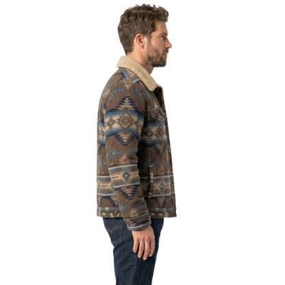 Marshals S01 Tatanka Means Shearling Trucker Jacket Shop Now