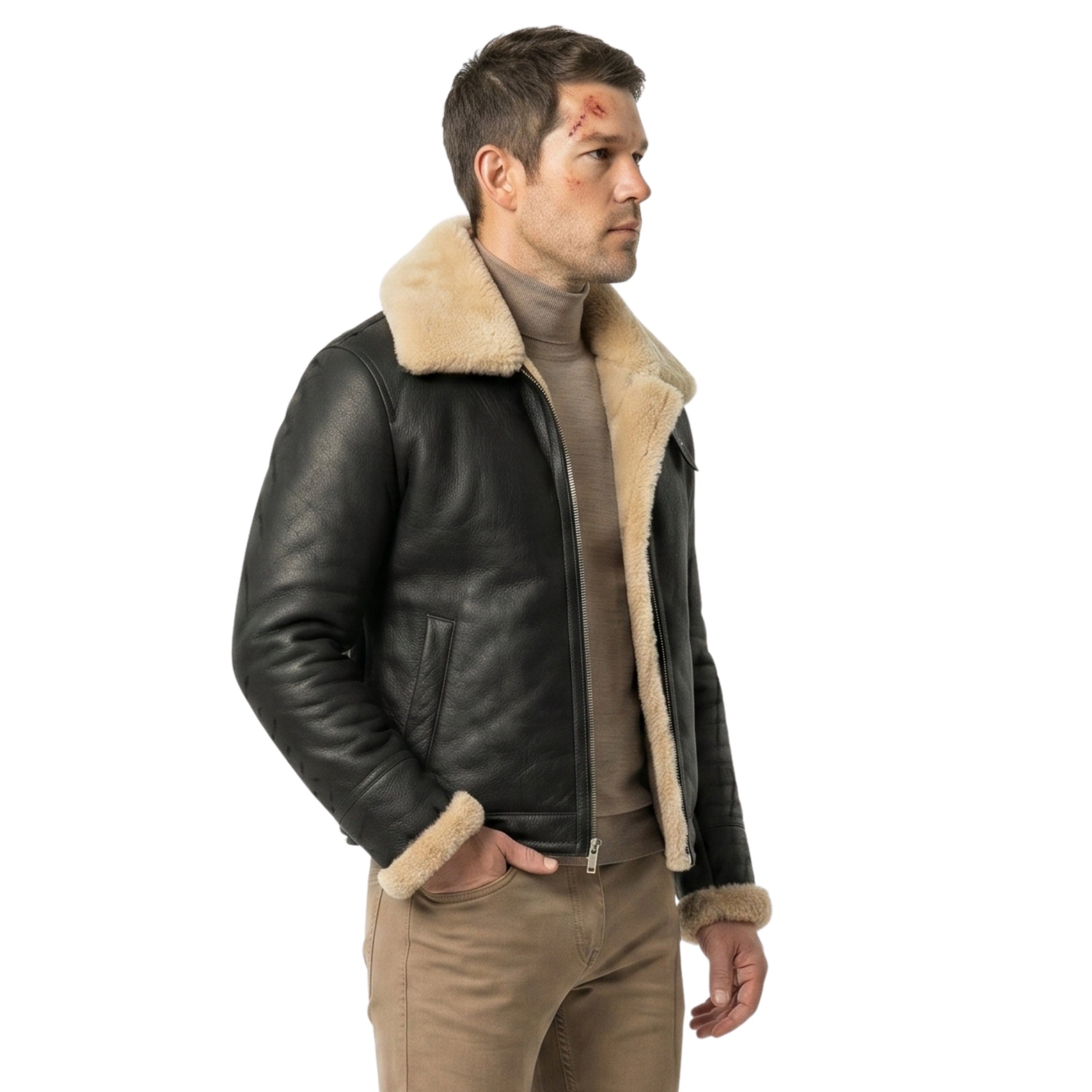 The Boys S05 Bombsight Shearling Leather Jacket Shop Now
