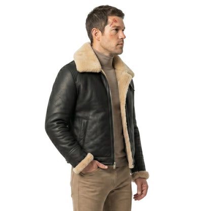 The Boys S05 Bombsight Shearling Leather Jacket Shop Now