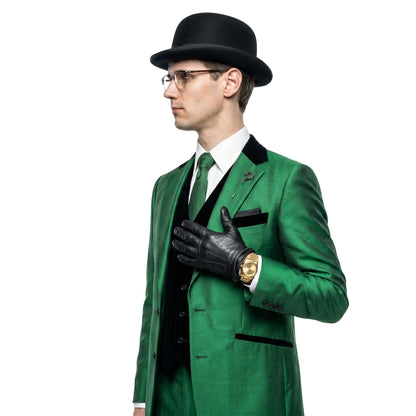 Cory Michael Smith Gotham Green Blazer Suit