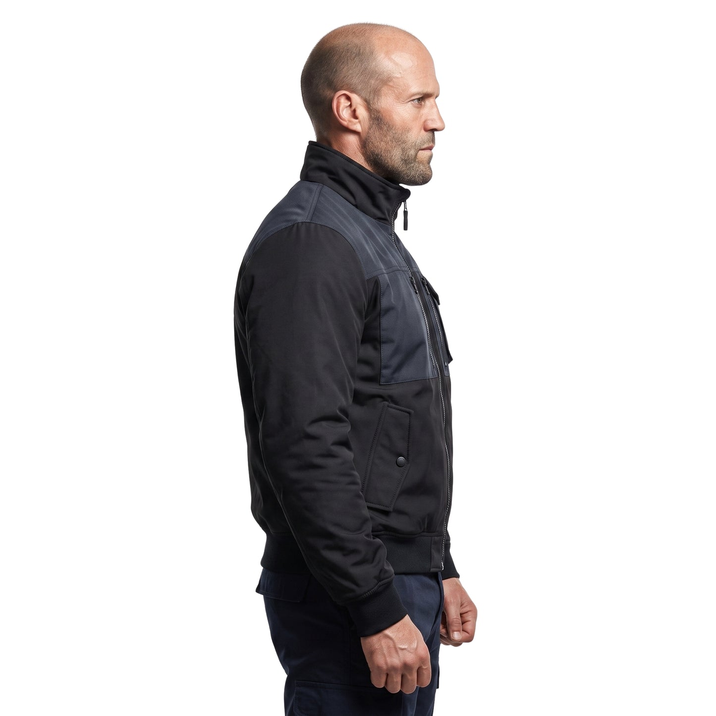 Hobbs And Shaw Jason Statham Black Jacket
