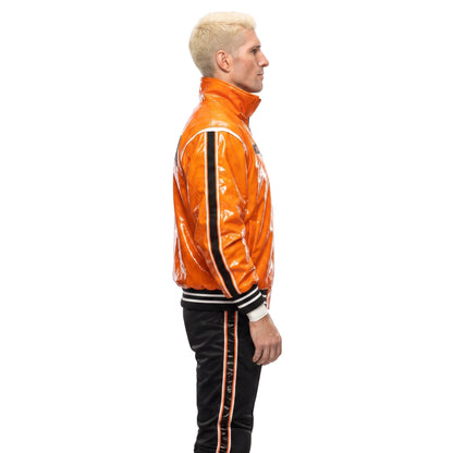 Zack Sabre Jr AEW UK Flag Orange Bomber Jacket