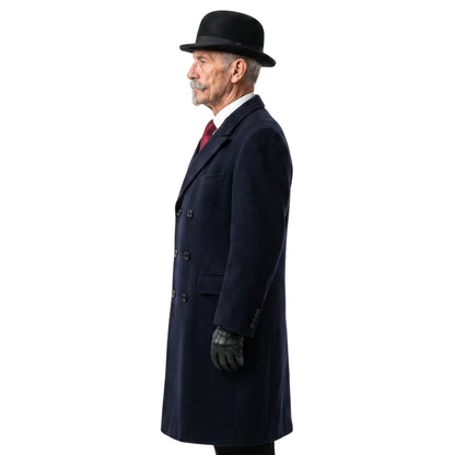 Kenneth Branagh A Haunting in Venice Blue Coat