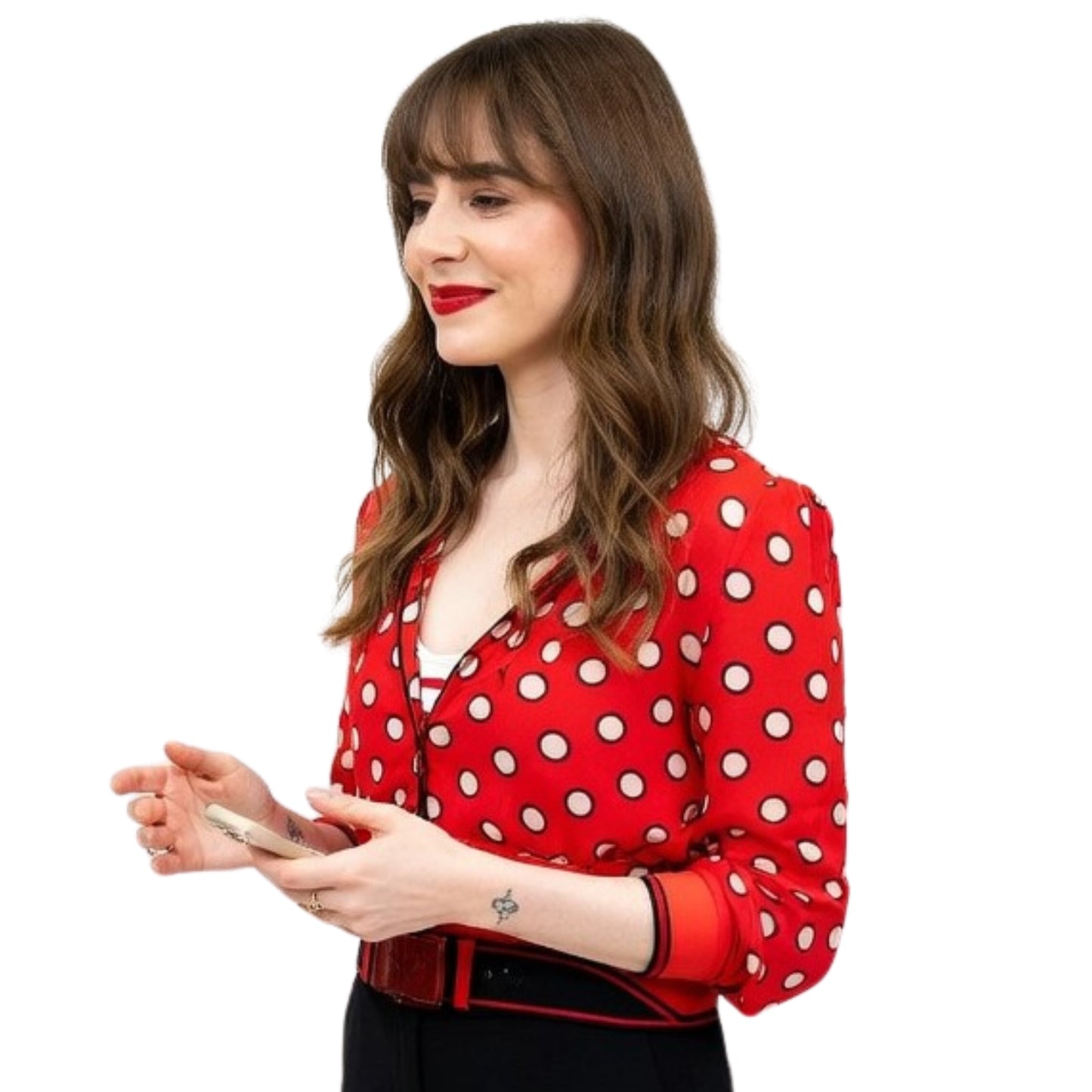 Lily Collins Emily in Paris S03 Cropped Jacket