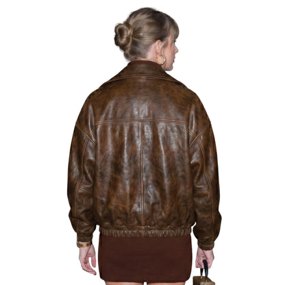 Taylor Swift NYC 2025 Leather Jacket