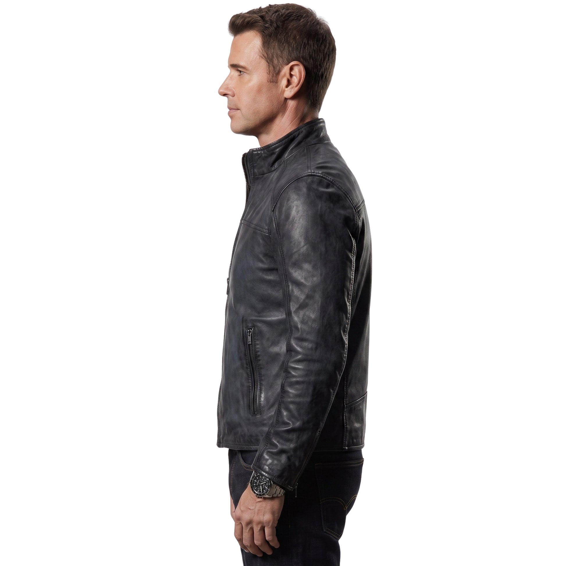 Whiskey Cavalier Will Chase Black Leather Jacket Order Now