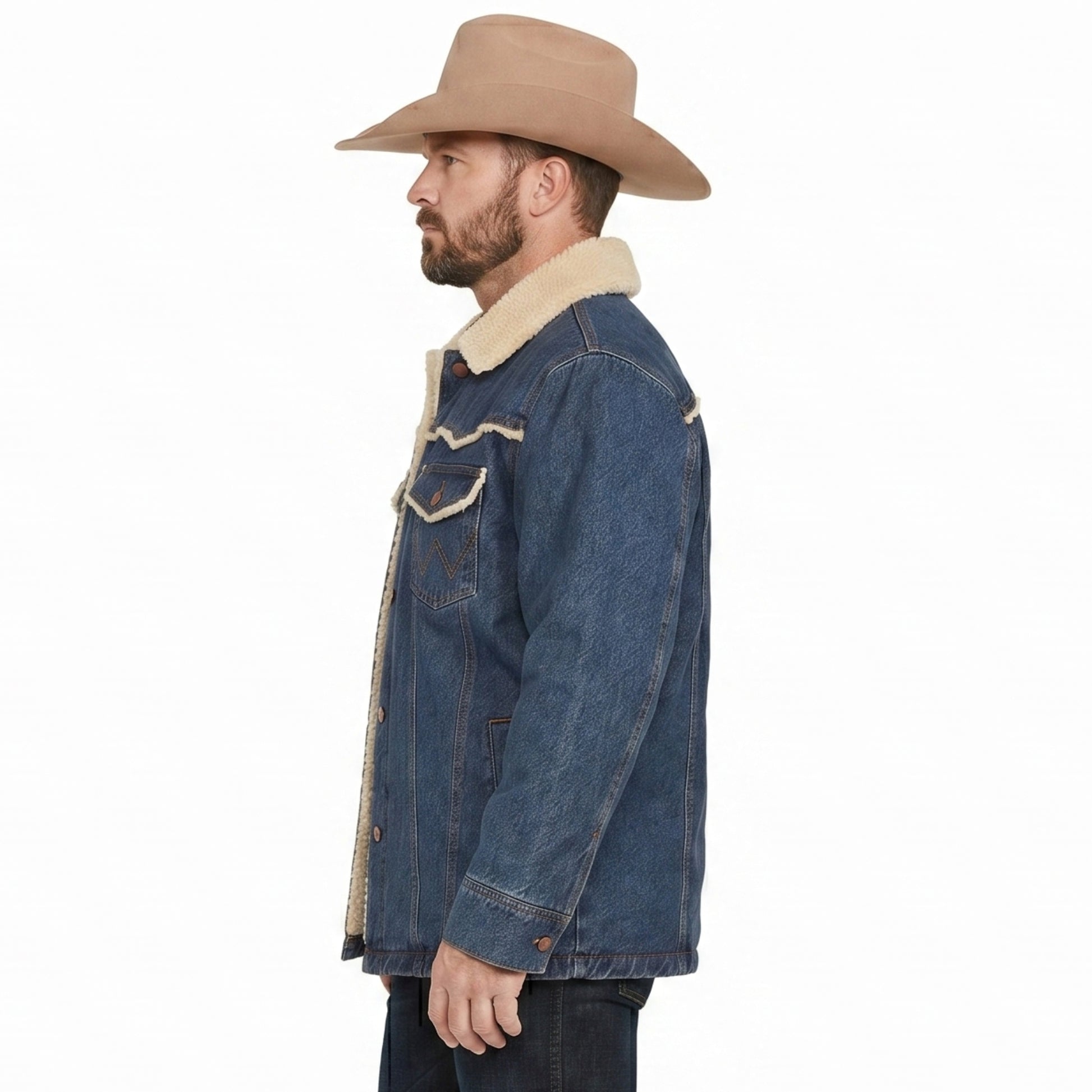 Marshals S01 Ellyn Jameson Blue Denim Jacket Order Now