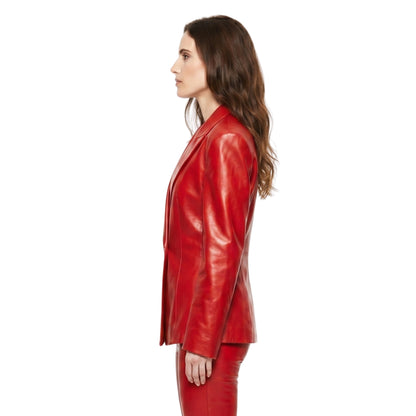 Jessica Bruno The Beauty 2026 Leather Blazer