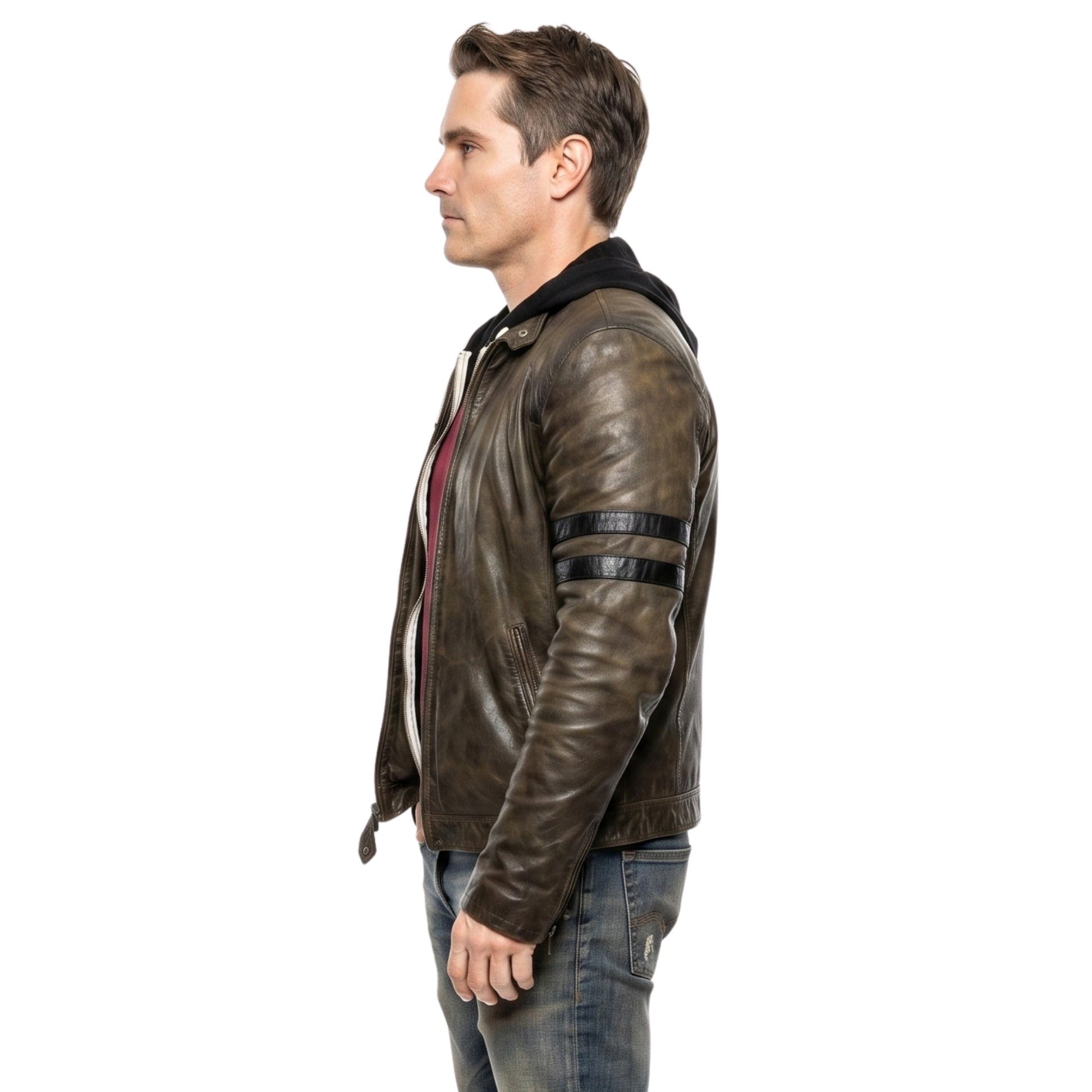 Star Wars Maul Shadow Lord Sam Witwer Leather Jacket Order Now